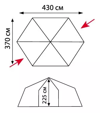 Шатро Tramp Lite Mosquito green, TLT-033.04 фото 5 Шатро Tramp Lite Mosquito green, TLT-033.04 фото 5