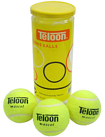 М'яч тенісний Teloon T801P3 (3 шт.)
