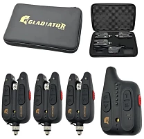 Набір сигналізаторів Gladiator RF1118 3+1 Black з пейджером