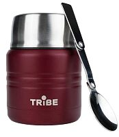 Термос Tribe Food Jar пищевой 0,35л T-DE-0021, red