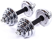 Гантелі WorldSport 80003-20 (2шт х 10 кг)