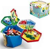 Конструктор Sluban M38-B0829 Набір деталей в блакитному боксі