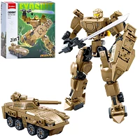 Конструктор Sluban M38-B1280 2в1 (Робот, Танк)