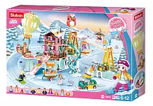 Конструктор Sluban M38-B0962 зимовий Лижний курорт