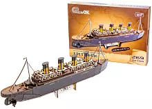 Дерев'яний 3D конструктор PuzzleOk Puz-26912 Титанік (Titanic)