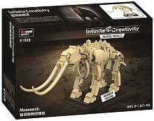 Конструктор Decool 81008 Скелет Мамонта