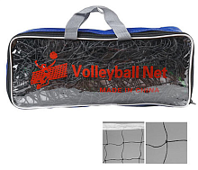 Сітка волейбольна worldsport 88290, трос D=3мм, комірка 10х10cm