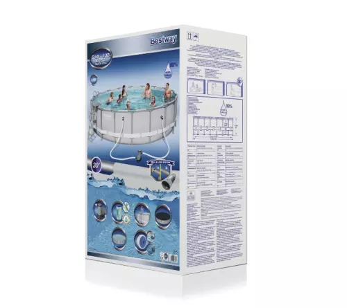 Каркасний басейн Bestway 56427, 549х132 см фото 2