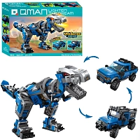 Конструктор Qman 4803 Unlimited Ideas 3в1, Динозавр-велетень