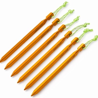 Кілочки для намету GreenCamp GC-190-6 алюміній