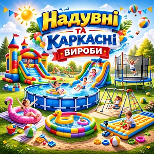 Надувні та каркасні вироби