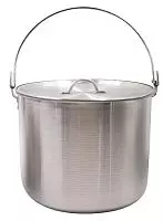 Котел алюмінієвий з кришкою Tramp 9 л, UTRC-056