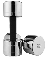 Гантель хромована WorldSport 80019-9 (9 кг)