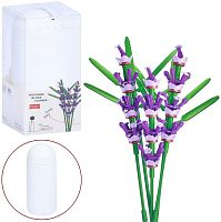 Конструктор Sluban M38-B1101-14 квіти, лаванда