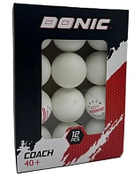 Кульки для настільного тенісу Donic Coach 40+мм (12 шт.)