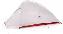 Намет надлегкий двомісний з футпринтом Naturehike Cloud Up 2 Updated NH17T001-T сірий
