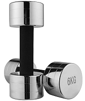 Гантель хромована WorldSport 80019-6 (6 кг)