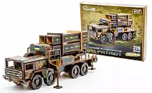 Дерев'яний 3D конструктор PuzzleOk Puz-25220 ЗРК Patriot