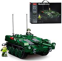 Конструктор Sluban M38-B1010 Бойовий танк STRV 103