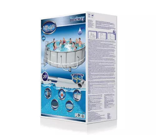 Каркасний басейн Bestway 56451, 488 х 122 см фото 2