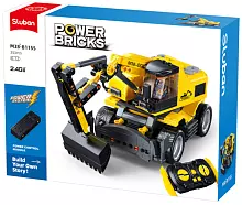 Конструктор Sluban M38-B1155 Екскаватор колісний E7