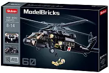 Конструктор Sluban M38-B1012 Вертоліт медичної армії США