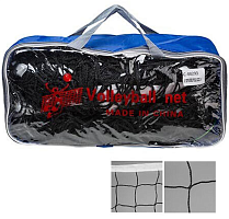 Сітка волейбольна worldsport 88293, трос D=2мм, комірка 10х10cm