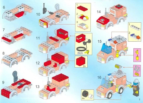 Інструкція до конструкторів Sluban