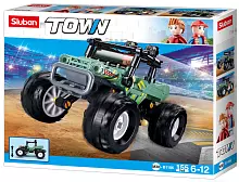 Конструктор Sluban M38-B1106 Позашляховик зелений