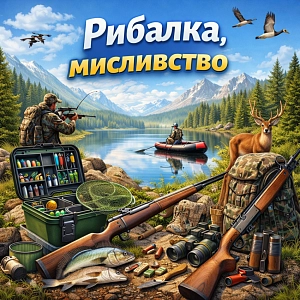 Рибалка, мисливство