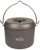 Казан Tramp анодований з кришкою 5л, UTRC-040