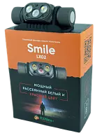 Налобный фонарь Kilnex с дополнительным мощным красным светом SMILE lx02
