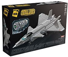 Конструктор Qman 23011 Китайський винищувач Chengdu J-20