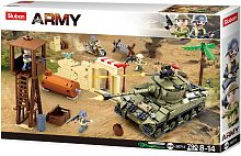 Конструктор Sluban M38-B0713 Танк в наступі