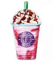 Надувний плотик Intex 58777 Ягідний коктейль, 198 х 107 см