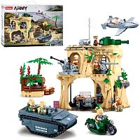 Конструктор Sluban M38-B1111 Військова техніка, база